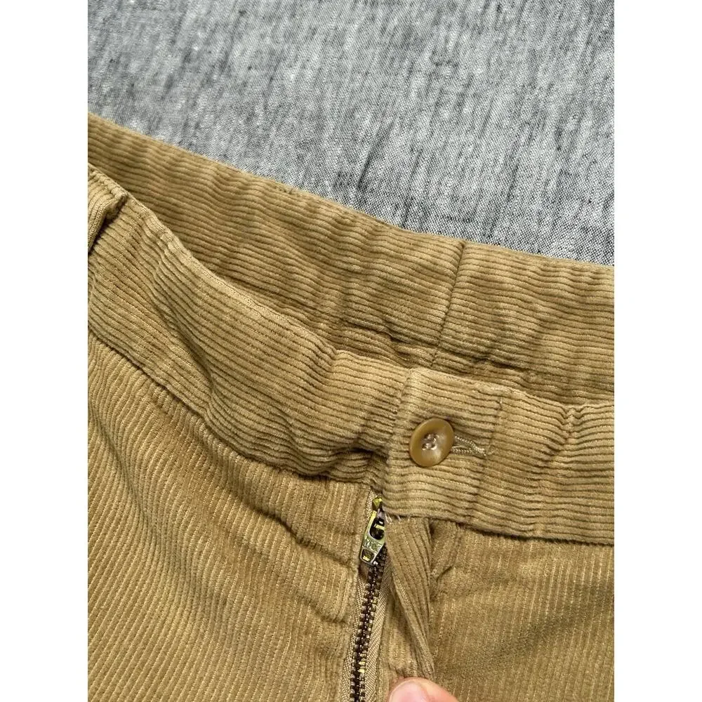 Bills Khakis M2 Corduroy Pants Mens 38x32 Relaxed Fit Tan Made in USA